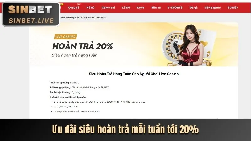 Hoàn trả hàng ngày bay365 Nổ Hũ